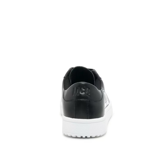 Alexander McQueen MCQ Tennis Sneaker Black Leather Size 40 EU / 10 US NIB - Picture 13 of 14